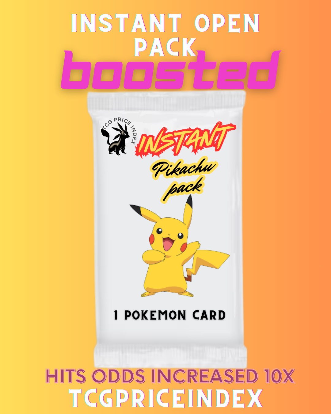 Instant Open Pack: Pikachu Edition Boosted