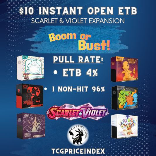 Boom or Bust! Instant Open ETB Scarlet & Violet Expansion